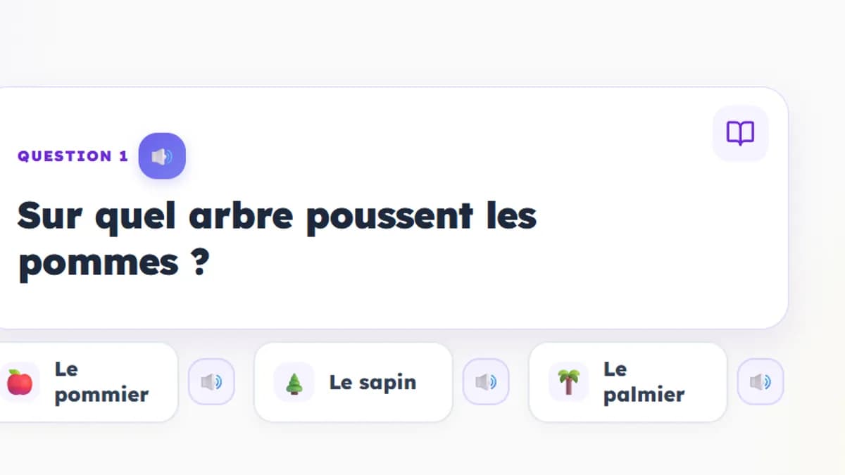 Capture d'écran du quiz Les Incollables : question de culture générale et propositions de réponses